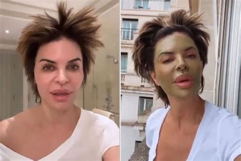 Lisa Rinna Goes Glam Free In Paris Fashion Week Clips With Crazy Hair And No Makeup Send Help