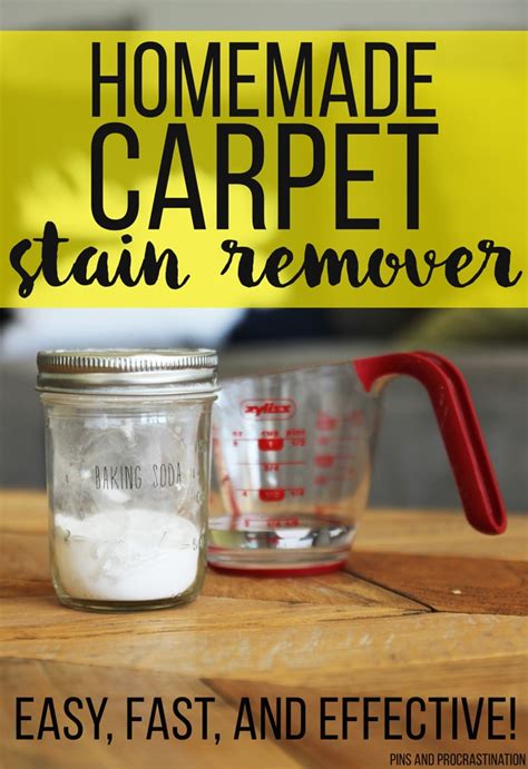 Homemade Carpet Stain Remover Pins And Procrastination