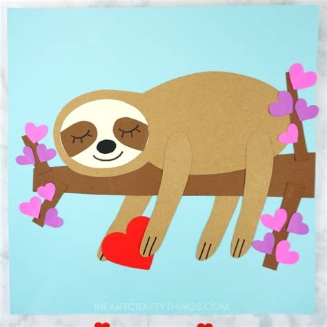 The Most Adorable Sloth Craft Youve Ever Seen I Heart Crafty Things