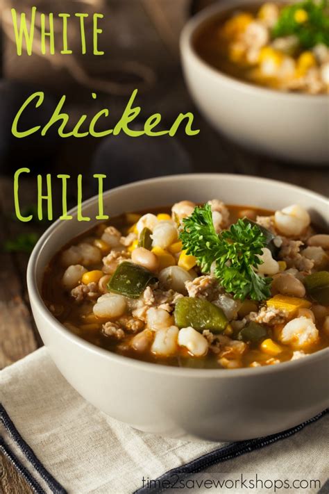 The end result is a thick, creamy chili with chunks of sauteed and pulled chicken. *EASY* White Chicken Chili Recipe | Kasey Trenum