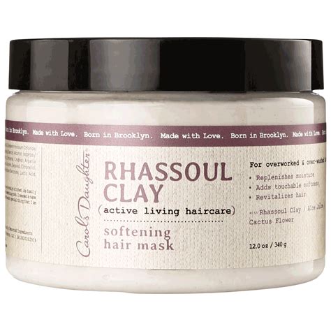 Carols Daughter Rhassoul Clay Softening Hair Mask Styling Products