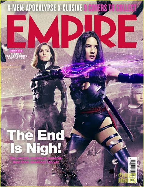 Jennifer Lawrence And X Men Apocalypse Stars Cover Empire Photo