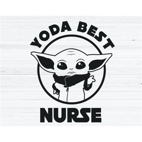 Baby Yoda Nurse Svg Star Wars Svg Baby Yoda Svg Nurse Svg Yoda Sexiz Pix