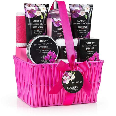 T Baskets For Women Lovery Spa T Set For Her 1 Bath And Body