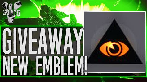 Destiny Illuminati Emblem Giveaway How To Get Eye Of