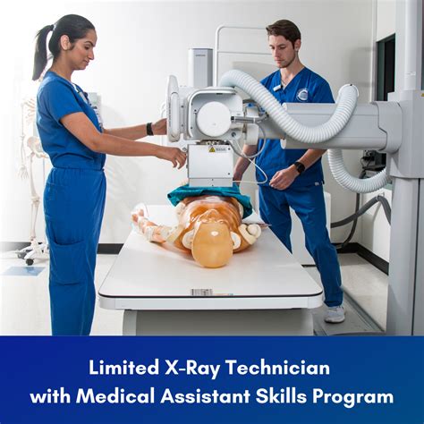 Medical Assistant With X Ray Tech Xray Technician Radiologic