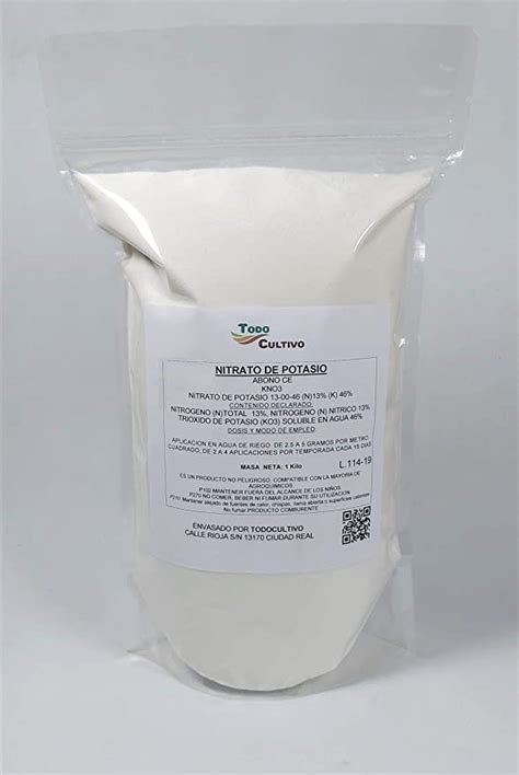Fertilizzante Nitrato Di Potassio 1 Kg 13 00 46 Solubile In Acqua