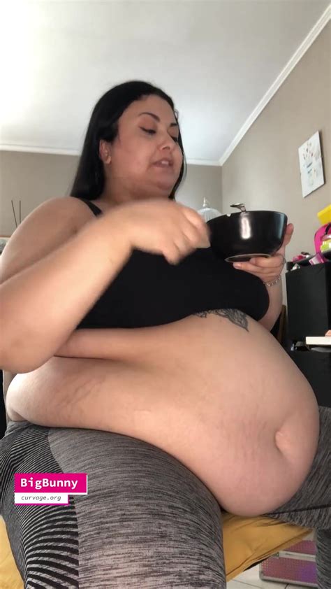 Bellies And Fat Bbw Stuffing Huge Fat Belly 13