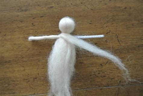 How To Make A Fairy From Wool Roving An Easy Tutorial Felt Fairy