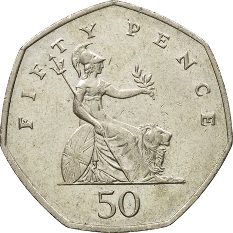 Fifty Pence 2005 Coin From United Kingdom Online Coin Club