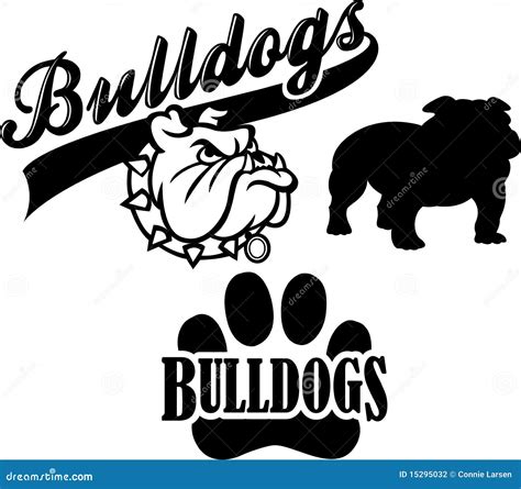 Bulldog Team Mascoteps Stock Vector Illustration Of Graphics 15295032