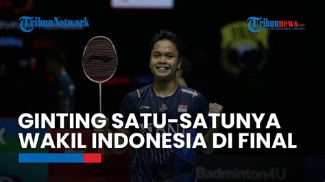 Indonesia Open 2023 Kalahkan Wakil Tiongkok Ginting Satu Satunya