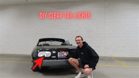 How To Make Clear Tail Lights Youtube