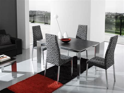 Includes dining table and 6 dining side chairs. Modern Dining Room Chairs Chosen for Stylish and Open ...