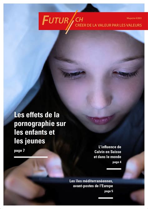 Les Effets De La Pornographie Sur Les Enfants Et Les Jeunes Stiftung