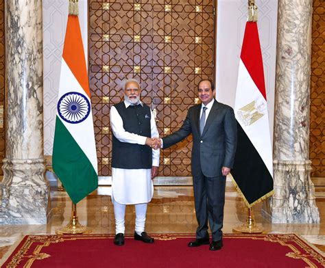 Egypt And India Bolster Ties As Modi Makes First Trip To Cairo Reuters