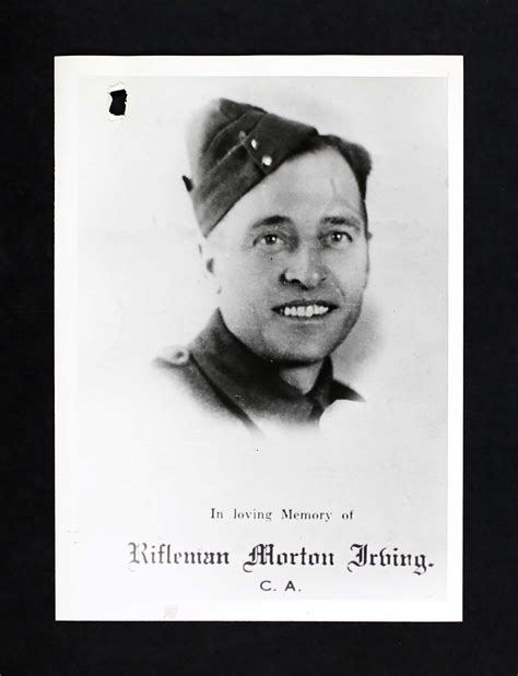Morton Alexander Irving The Canadian Virtual War Memorial Veterans Affairs Canada