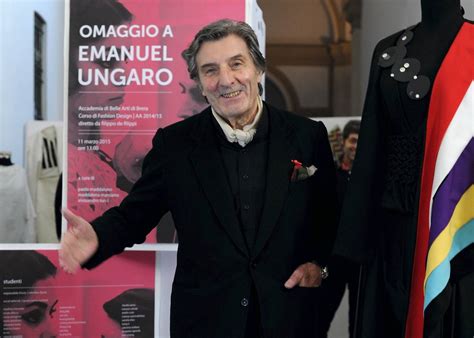 French Fashion Designer Emanuel Ungaro Dies At 86 Bof