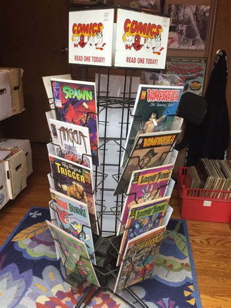 Vintage Rotating Comic Book Store Display Stand With Archie Etsy