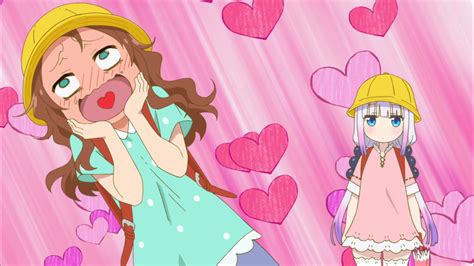 Kobayashi San Chi No Maid Dragon Kanna Y Riko Saikawa Anime Fantasias Super Divertido