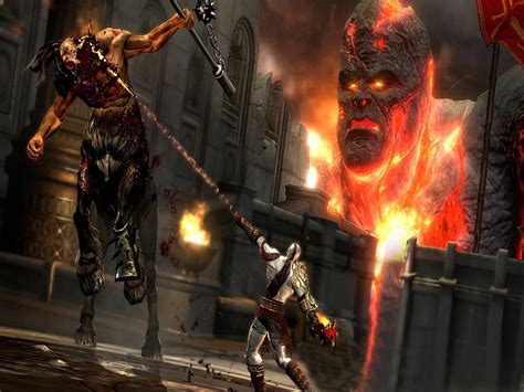 Kratos In God Of War Iii Art Wallpaper