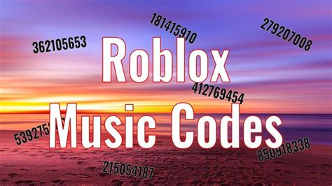 Roblox Music Id Codes For Brookhaven 20 Roblox Music Codesids