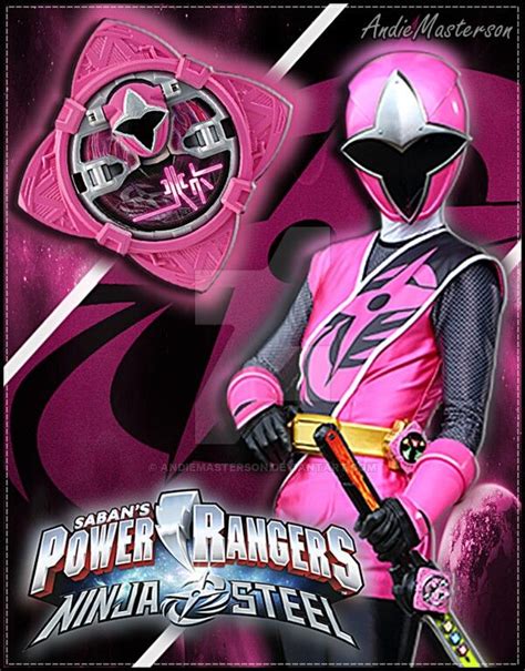 Power Rangers Girls Pink Ranger Ninja Steel Deluxe Costume Ph