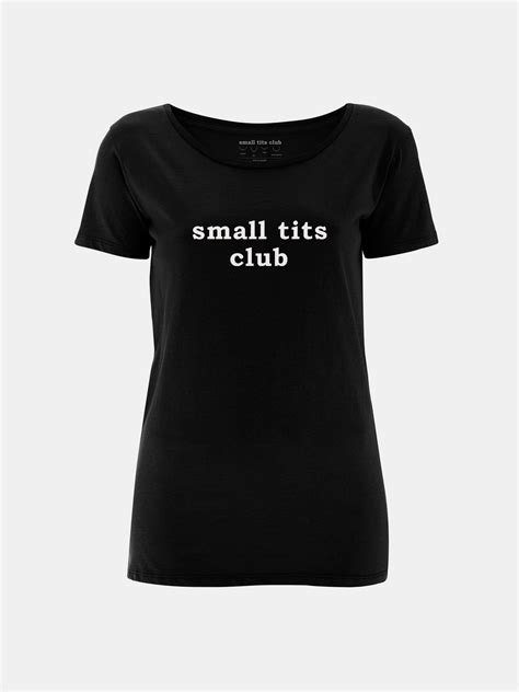 Small Tits Club Shirt Woman Official Small Tits Club