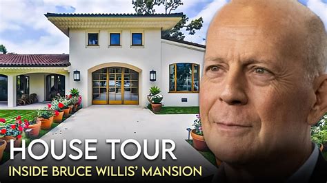 Bruce Willis House Tour Million Brentwood Mansion More Youtube