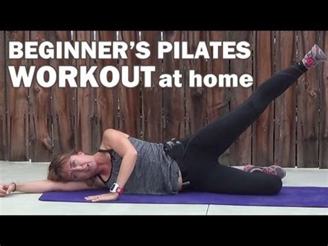 Minute Beginners Pilates Workout At Home Youtube In
