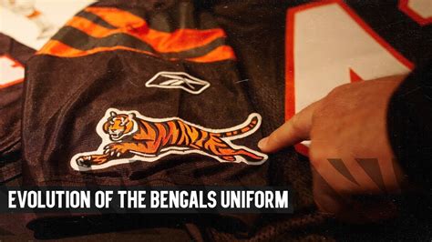 Evolution Of The Bengals Uniform Cincinnati Bengals Youtube