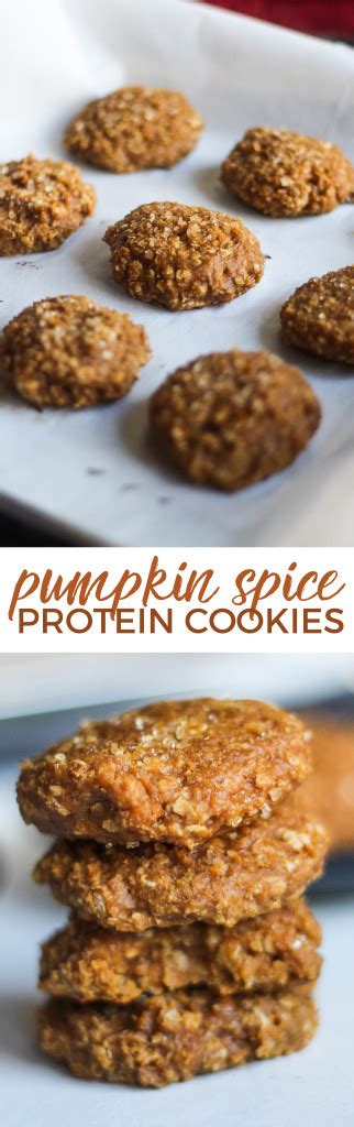 A high protein dip for dipping fruit in or eating by the spoonful. Pumpkin Spice Protein Cookies | the blissful balance