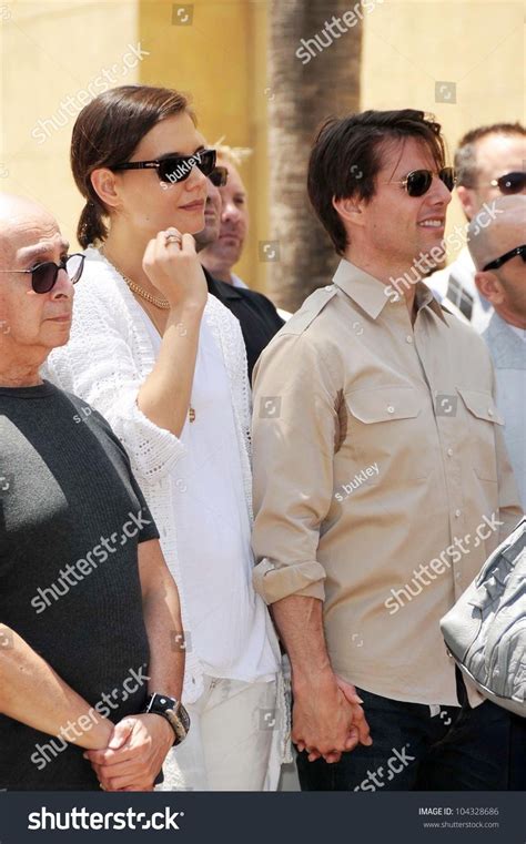 Katie Holmes And Tom Cruise At The Ceremony Honoring Cameron Diaz With