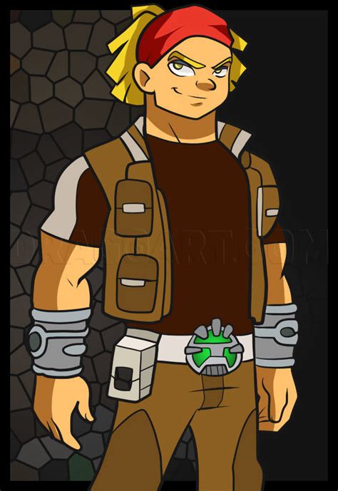 How To Draw Boomer, Redakai, Step by Step, Drawing Guide, by Dawn