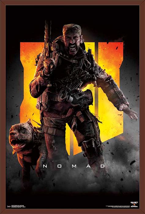 Call Of Duty Black Ops 4 Nomad Key Art Poster