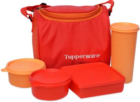 Tupperware Best 4 Containers Lunch Box Lunch Box