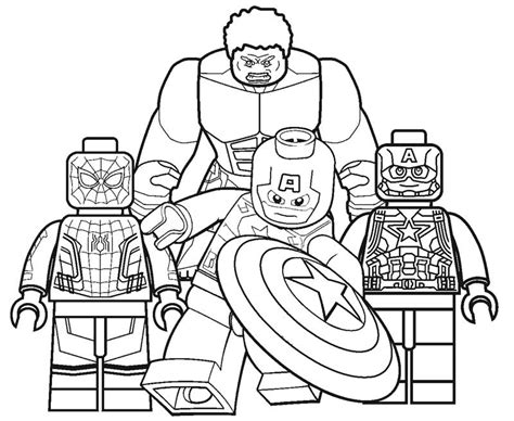 A new printable coloring page of spiderman's minifigure and a car. Lego Superhero Coloring Pages - Best Coloring Pages For Kids