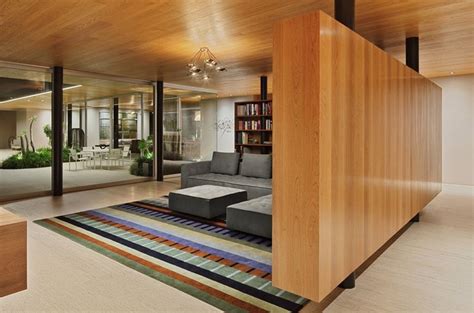 Modern Cabin Designs Partition Wall Interior Design Wood