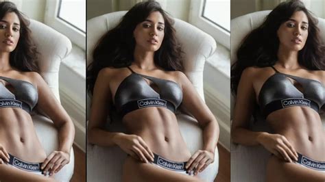 hotness alert disha patani sets internet on fire with her sizzling avatar in metallic lingerie