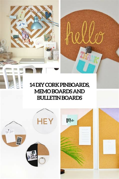 14 Diy Cork Pinboards Memo Boards And Bulletin Boards Shelterness