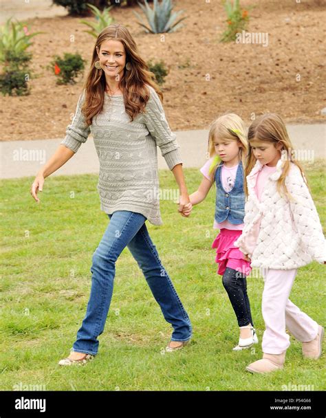 Denise Richards Daughters Sam Lola Rose At The Pediatric Aid Foundation 2011 At The Wadsworth