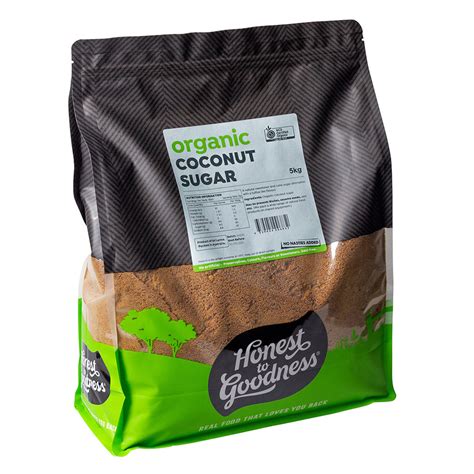 Organic Coconut Sugar 5kg Honest To Goodness