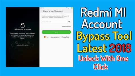 Xiaomi Redmi Mi Account Bypass Tool Latest Tool