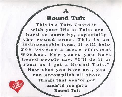 A Round Tuit