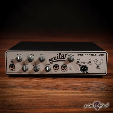 Aguilar Th500 Tone Hammer 500 Bass Amp Head Made In Usa Guitars To