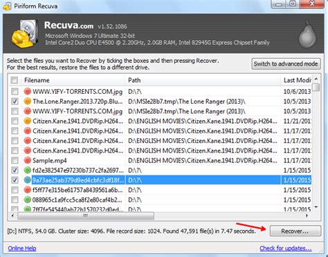 Recover Shift Deleted Filesdata In Windows 10