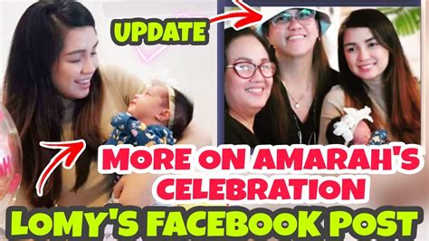 Team Tarah Update More On Baby Amarahs First Month Celebration Post