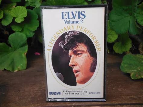 elvis presley elvis vol 2 a legendary performer cassette mercadolibre