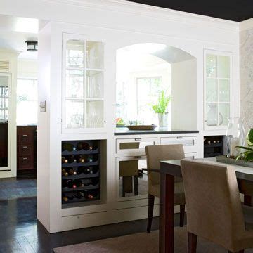 When you want to separate the kitchen from the living room, ideas that are simple can be just as effective. Home Design Ideas: Transitional Elements and Room Dividers ...