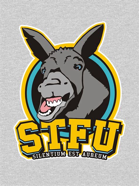 Stfu University T Shirt By Roaminggeek Redbubble